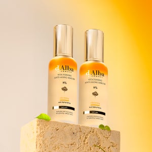 [비타VER/1+1+추가 10%] 달바 비타 토닝 미스트 8% 70mlX2개 #뿌리는 속광 화이트닝 세럼