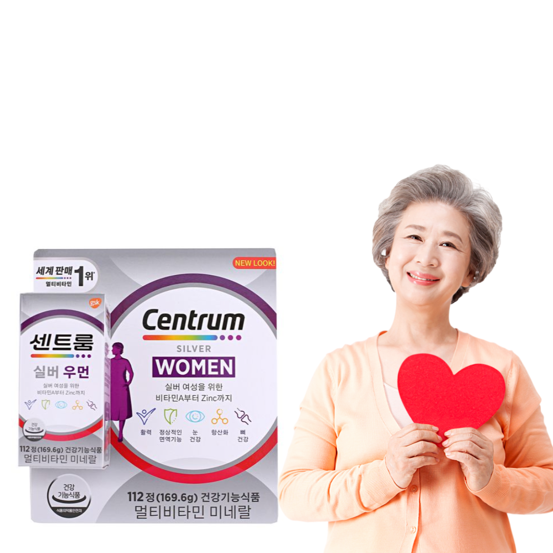 센트롬 종합 올인원 여성 여자 실버 노인 어르신 영양제