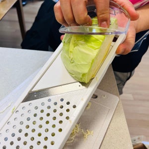 감동시장 양배추채칼 무쌈 채칼 슬라이서 채썰기 강판