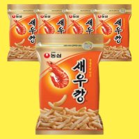 농심 새우깡 400g 5봉지 노래방새우깡 아이들 부모님 간식