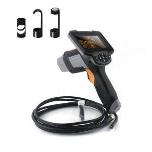 10미터 산업용 듀얼 방수 틈새 배관 내시경 카메라