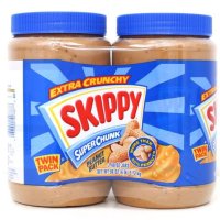 코스트코 땅콩 버터 스키피 잼 SKIPPY 슈퍼청크 대용량 크런치 피넛 1.36kg x 2