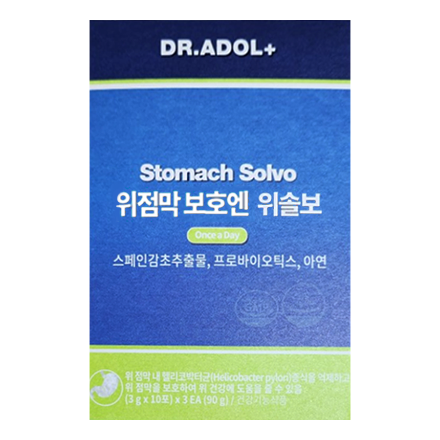 1박스 <b>닥터아돌</b> 위솔보 위점막 보호엔
