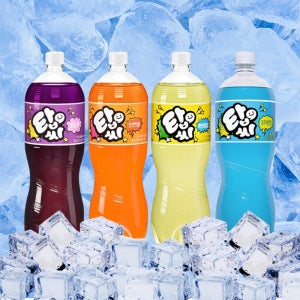 탑씨 오렌지 포도 파인애플 블루레몬 1.5L 혼합 12페트 과즙 탄산 음료수