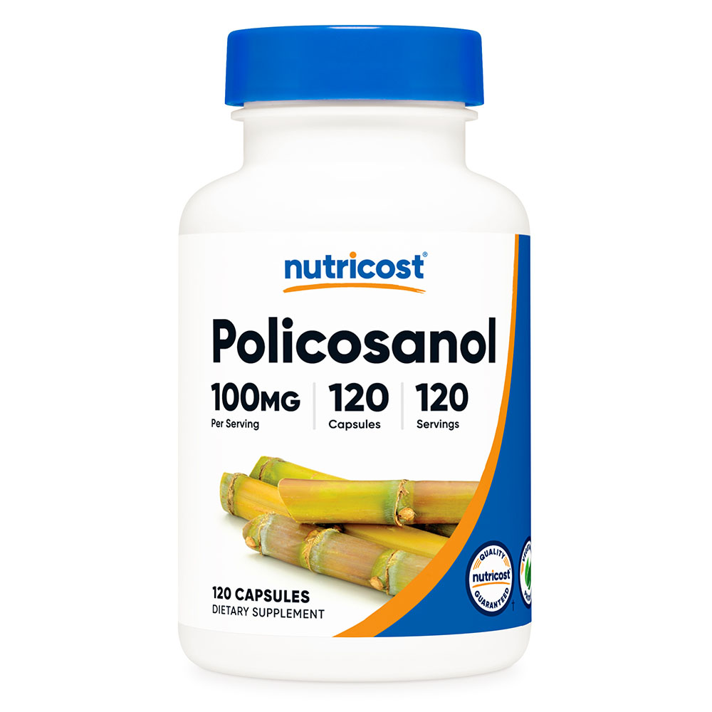 <b>뉴트리코스트</b> 사탕수수 <b>폴리코사놀</b> 100mg 120캡슐 4개월분
