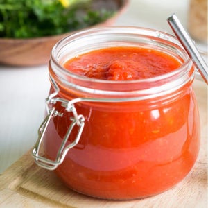 벨런 캐니스터 유리 밀폐용기 과일청 유리병 원두 보관용기 담금주병 원형1호 480ml