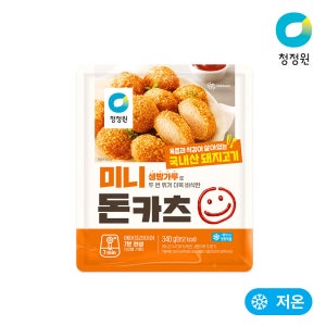 청정원 미니 돈카츠, 340g, 1개