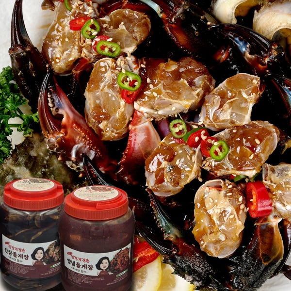 청정게장촌 여수 돌게장 간장 양념 게장 간장게장 알배기 국내산 택배 2.5kg 3.5kg