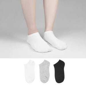 국산 발목양말 5+5켤레 짧은 남자 여자 무지 스니커즈 덧신