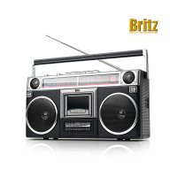 레트로 블루투스 카세트 FM AM 라디오 BZ-BBX1 테이프 녹음