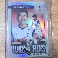 손흥민 2020-21 Topps Merlin Chrome UCL Heung-Min Son Wizards of the Pitch No-W-HS 축구 카드