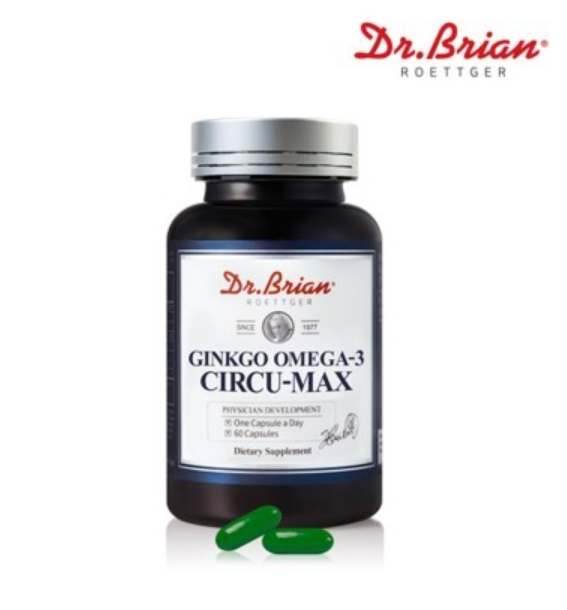 닥터브라이언 <b>징코 오메가</b><b>3 써큐맥스</b> / 60캡슐