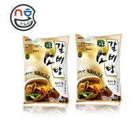 선봉식품 소갈비탕 600g x 2봉 냉동식품 즉석탕 갈비탕 간편 국 찌개 대용량