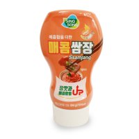 신송 튜브형 매콤쌈장 350g 캠핑용