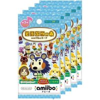 도부츠노모리 일본 내수용 amiibo 카드 제3탄 (5팩 세트)