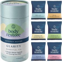 Body restore 샤워 스티머 아로마테라피 샤워밤 6팩