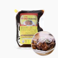 오쉐프 매운데리야끼소스 2kg 치킨양념 피자소스 매운맛 오뚜기