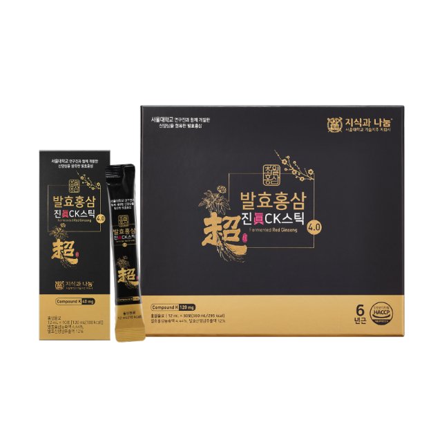 [라팜] <b>초월홍삼 발효홍삼 진CK스틱</b> 4.0(12ml X 30포)