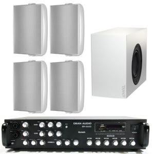 TANNOY 4.1채널 DVS6 헬스장스피커 RS65TD64SUB W