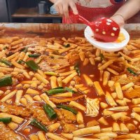 밀떡 방촌시장 원조 떡볶이