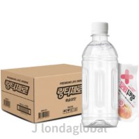 링티 제로 이온 음료 무라벨 복숭아맛 340ml 20개