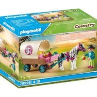 PLAYMOBIL Country 70998 당나귀 짐수레 꾸미기 3d 피규어 플라스틱