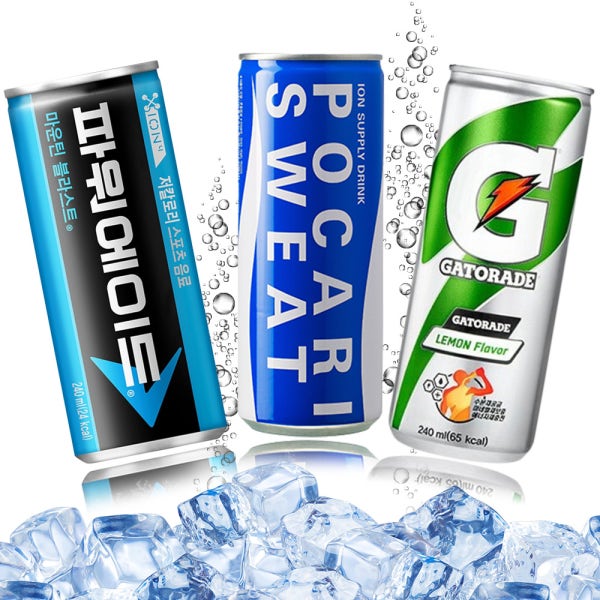 이온음료 파워에이드 포카리스웨트 게토레이 240ml 각10캔 30캔세트 음료 음료수 도매