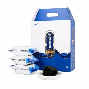 광천파도맛김 파래식탁김 225g, 15개