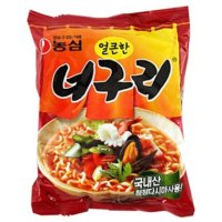 농심 얼큰한 너구리 120g 40개