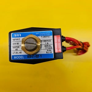 NAT KB41-02-1 (Rc1/4 8A) 2포트 솔레노이드밸브