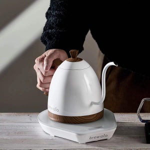 브루이스타 스마트 온도조절 핸드드립 커피포트 가정용 스테인리스 스틸 가늘고 긴 입 전기포트 티온도조절포트
