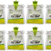 RESCUE 아웃도어 파리 트랩 Fly Trap 8개-미국정품 & 리필키트