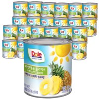 Dole 파인애플 슬라이스 439g x24캔