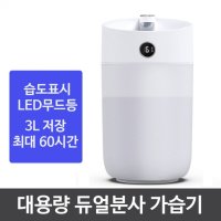 빅포그 대용량 가습기 3L 무드등 듀얼분사 최대 60시간