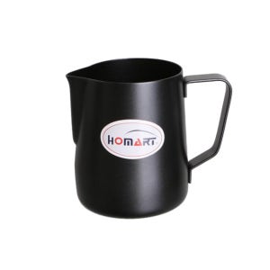 [창고 대방출] 홈아트 테프론 스팀피쳐 블랙 350ml