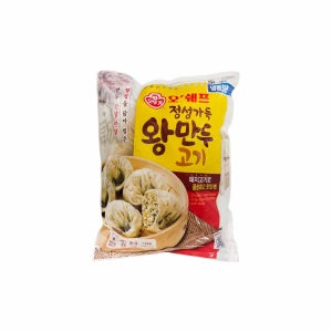 오뚜기 오쉐프 정성가득 고기 왕만두 1.3kg 6개입/box