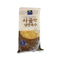 면사랑 사골맛 조미육수 냉면육수 육수 5kg / EA