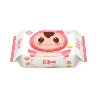 순둥이 베이직 무향 엠보싱 플러스 물티슈 캡형 100매