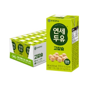 연세두유 고칼슘 두유 200ml, 24개