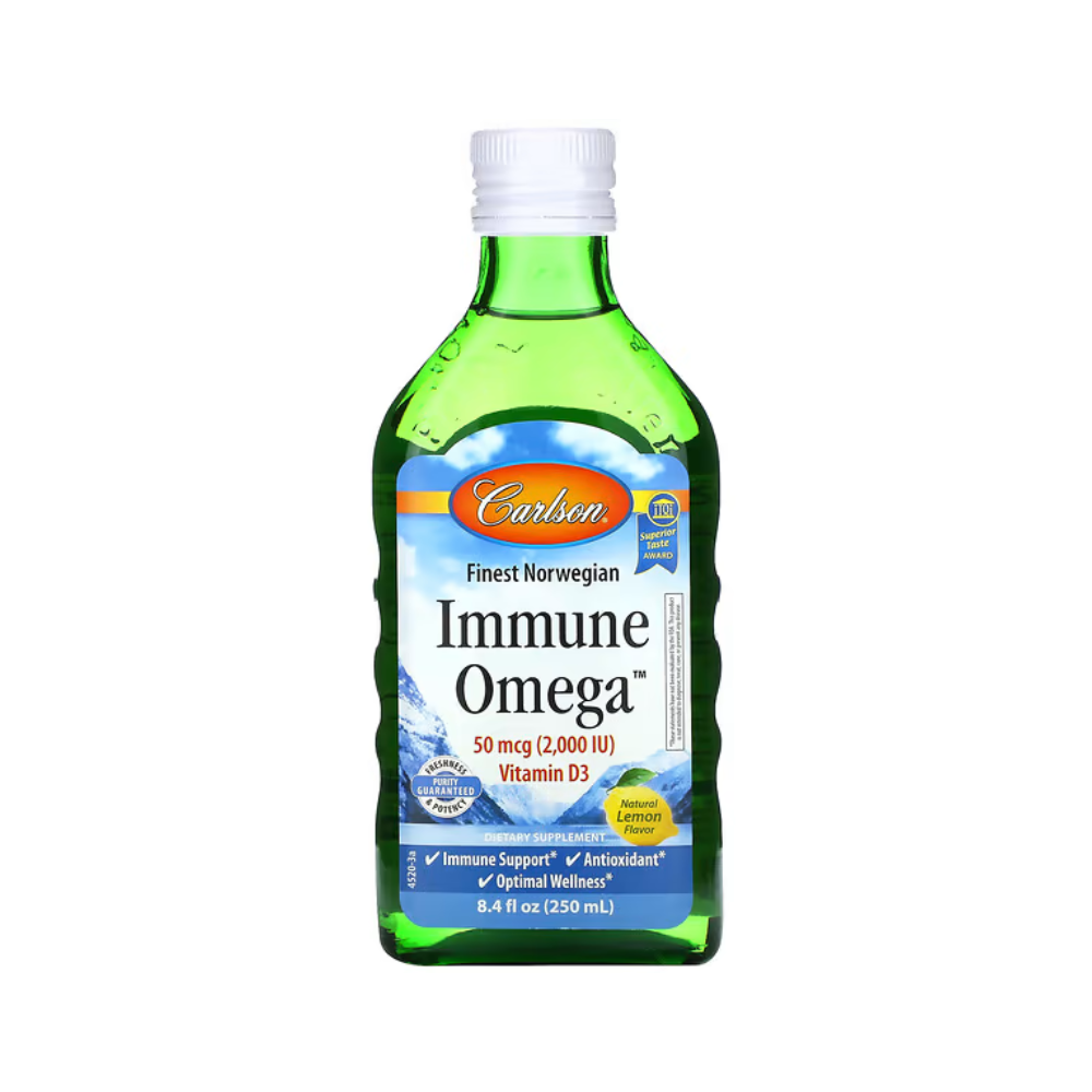 칼슨 <b>이뮨 오메가</b> 네추럴 레몬 250ml