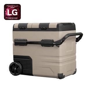 21센추리 LG컴프 CMF-TK55 밧데리포함 충전식 차량용냉장고 캠핑 냉장고 냉동고 캠핑용 쿨러 대용량 55L