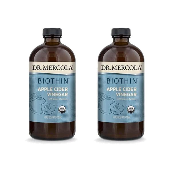 <b>Dr Mercola</b> <b>닥터 머콜라</b> 애플 사이다 식초 473ml 2개