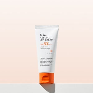 닥터바이오 에어쿨 선크림 50ml [아기부터 임산부까지 저자극 무기자차 눈시림NO ]