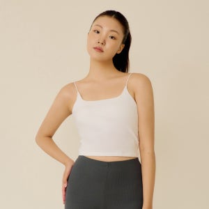 날마다 모달 코튼 캡내장 크롭 백리스 나시