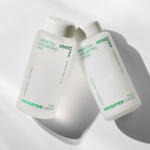 이니스프리 그린티 씨드 히알루론산 스킨케어 2종 세트 (스킨 170mL+로션 170mL)