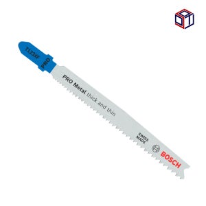 보쉬 직소날 PRO T123XF 금속용 다양한 두께 절단 T 123 XF