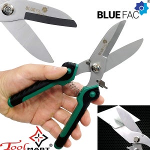 블루팩 BT-380L 긴날다목적가위 엑셀 PVC 함석가위 툴마트