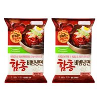 냉면 함흥비빔냉면 캠핑밀키트 풀무원 400g 2개