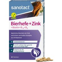 자노탁트 sanotact bierhefe zink 60개입x5 독일발송