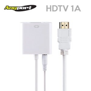 애니포트 AP-HDTV1A HDMI to VGA 컨버터 (오디오 미지원) (DHCNC)
